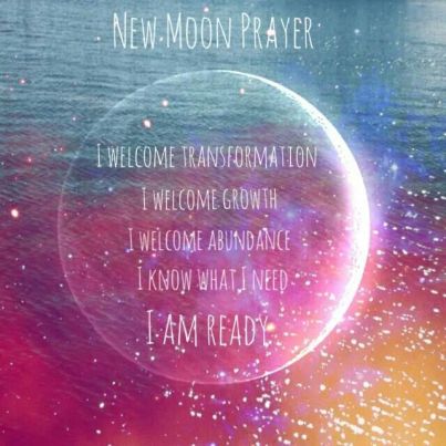 new moon prayer